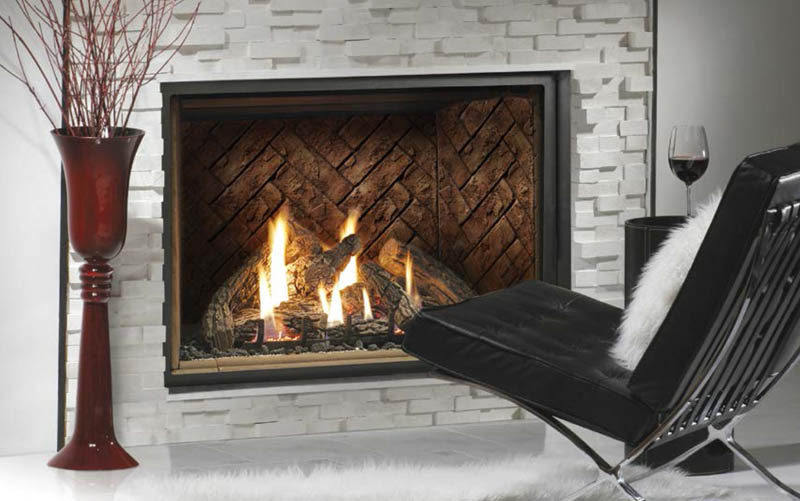 Kingsman HB3632 Zero-Clearance Direct Vent Gas Fireplace